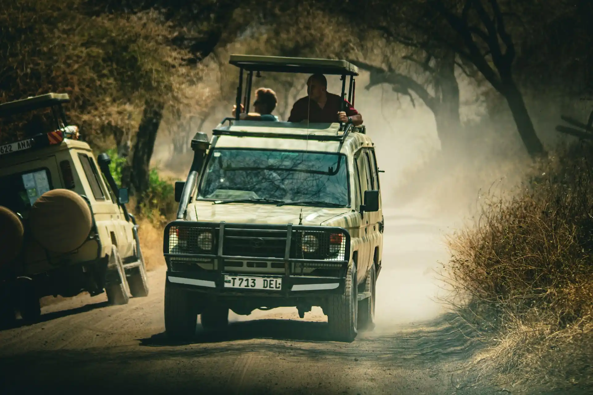 Safari 4x4 toit ouvrant avec chauffeur-guide