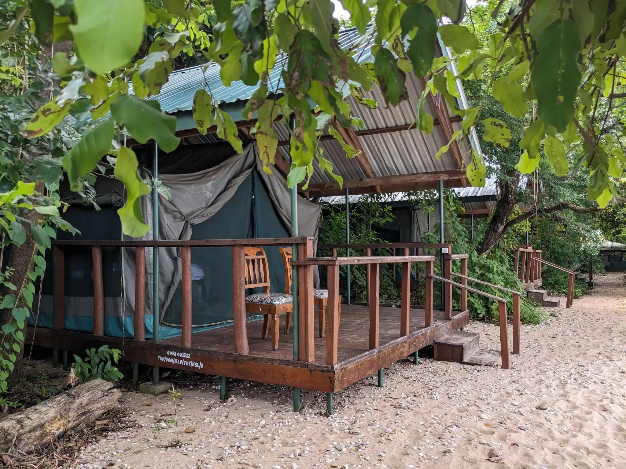 Gombe Stream Luxury Tents • Gombe Stream National Park